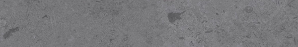 KERAMA MARAZZI Плинтус Про Лаймстоун серый темный натуральный обрезной 60x9,5x0,9