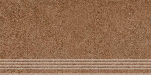 KERAMA MARAZZI Ступень Руссильон коричневый матовый обрезной 30x60x0,9