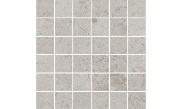 KERAMA MARAZZI Декор Про Лаймстоун серый светлый матовый мозаичный 30x30x0,9