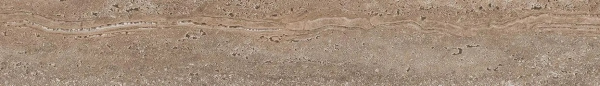 KERAMA MARAZZI Плинтус Про Травертин коричневый светлый матовый обрезной 60x9,5x0,9