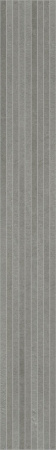 GIGACER Concrete Grey Concrete Ret. Stripes Mosaic 15x120